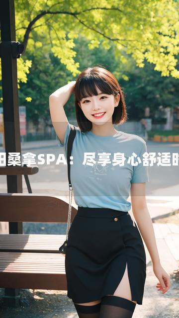 朝阳桑拿SPA：尽享身心舒适时刻