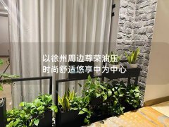 以徐州周边尊荣油压 时尚舒适悠享中为中心