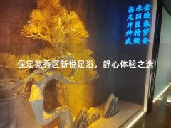 保定竞秀区新悦足浴，舒心体验之选