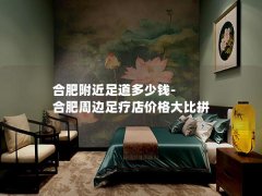 合肥附近足道多少钱-合肥周边足疗店价格大比拼