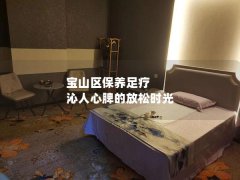 宝山区保养足疗  沁人心脾的放松时光