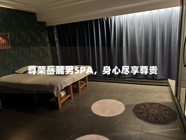 尊荣岳麓男SPA，身心尽享尊贵