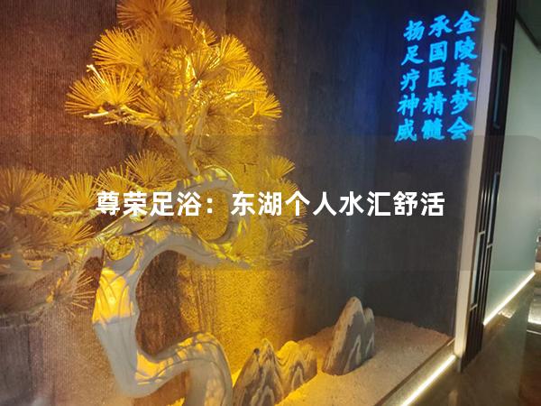 尊荣足浴：东湖个人水汇舒活