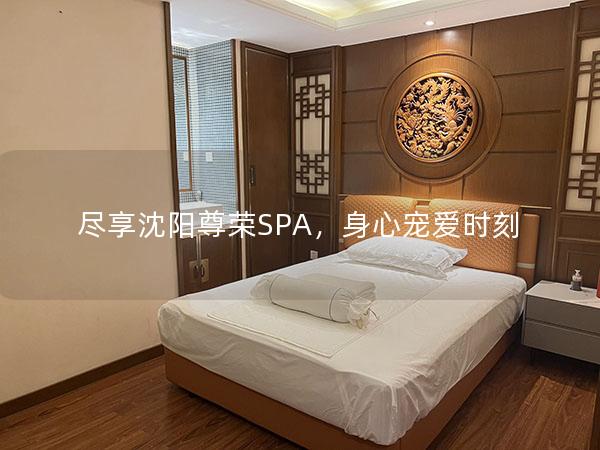 尽享沈阳尊荣SPA，身心宠爱时刻