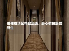 成都成华区精致足道，身心愉悦焕发新生