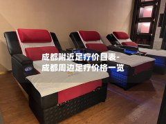 成都附近足疗价目表-成都周边足疗价格一览