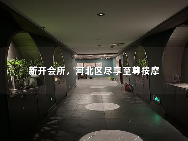 新开会所，河北区尽享至尊按摩