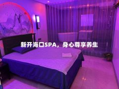 新开海口SPA，身心尊享养生