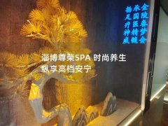 淄博尊荣SPA 时尚养生 纵享高档安宁