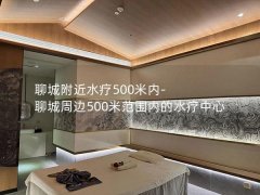 聊城附近水疗500米内-聊城周边500米范围内的水疗中心