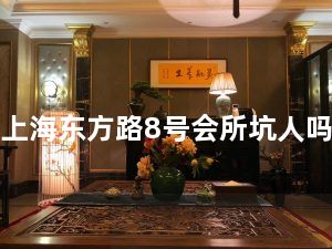 上海东方路8号会所坑人吗