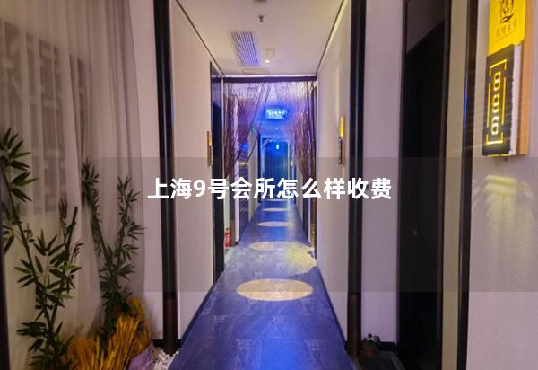 上海9号会所怎么样收费