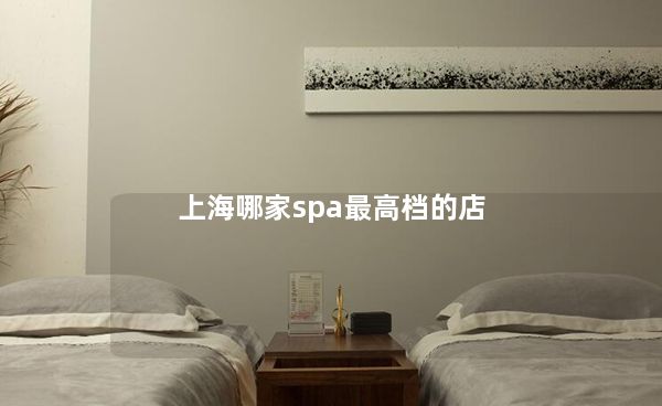 上海哪家spa最高档的店