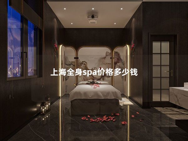 上海全身spa价格多少钱