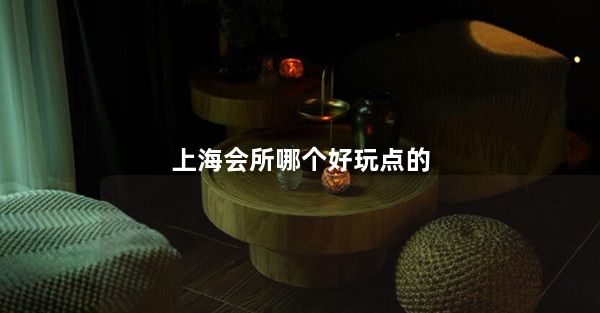 上海会所哪个好玩点的